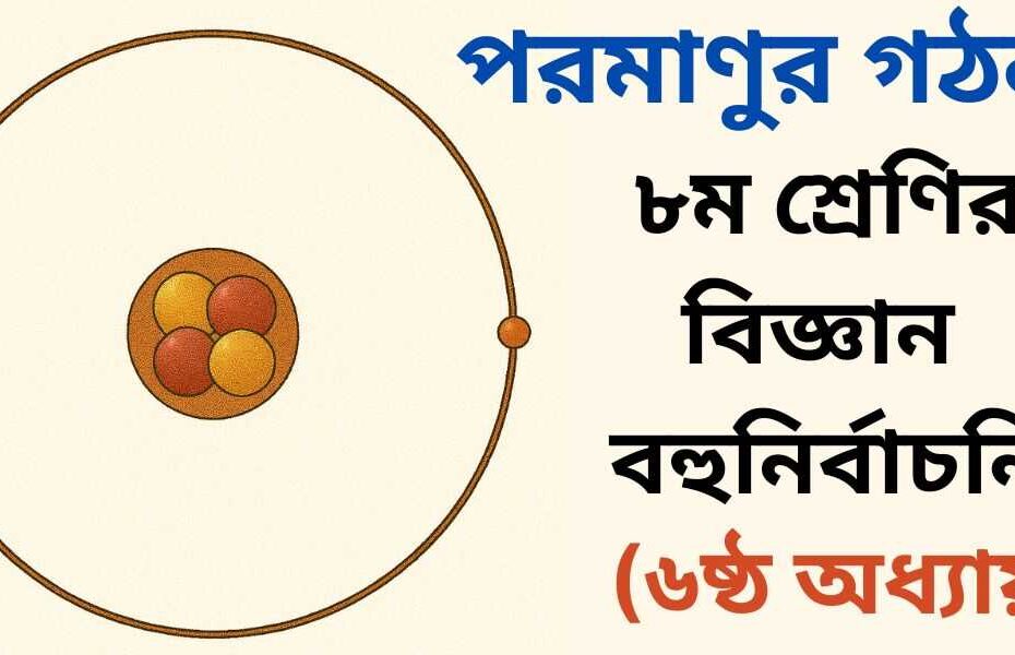 ৮ম শ্রেণির বিজ্ঞান ৬ষ্ঠ অধ্যায় বহুনির্বাচনি প্রশ্ন (MCQ)